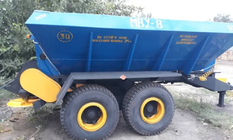 Машина для внесения удобрений МВУ-6, рмг 4, мву 8, роу 6, прт - фото № 10