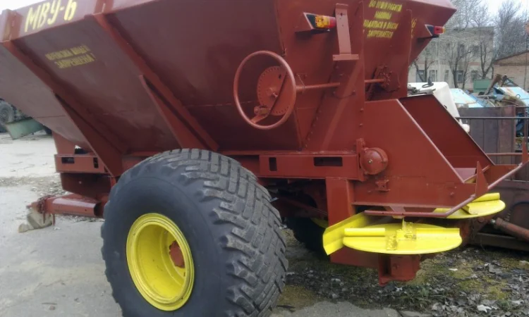 Машина для внесения удобрений МВУ-6, рмг 4, мву 8, роу 6, прт - фото № 4