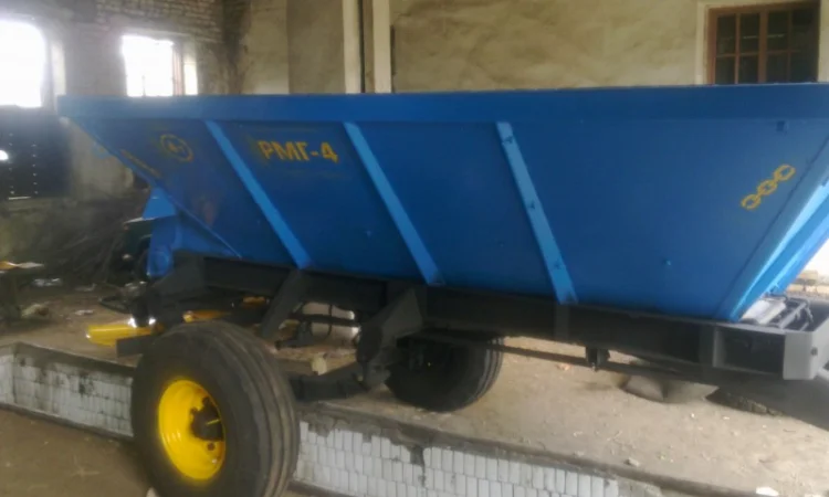 РМГ-4, РУМ-4 МВУ 5, МВУ 6, МВУ 8 Разбрасыватель минеральных удобрений - Песка, Мела - фото № 2