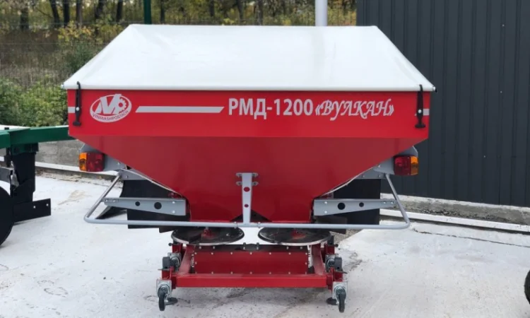 Розкидач мінеральних добрив Вулкан РД - 1200 - фото № 8