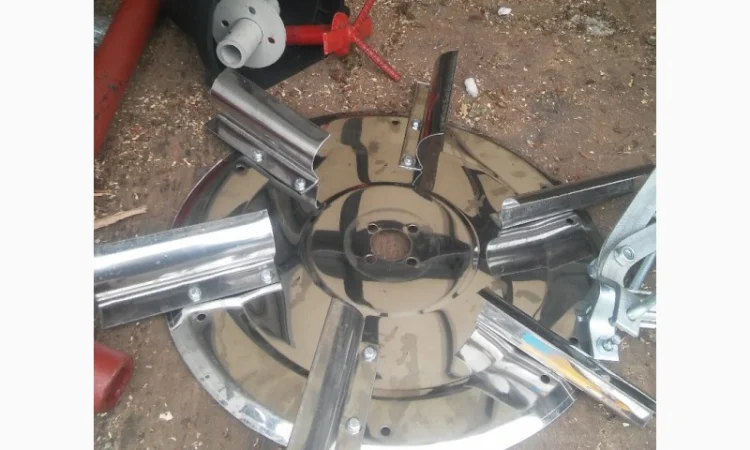 Лейка, лійка, разбрасиватель удобрений 500кг, розкидач міндобрив Польша - фото № 5