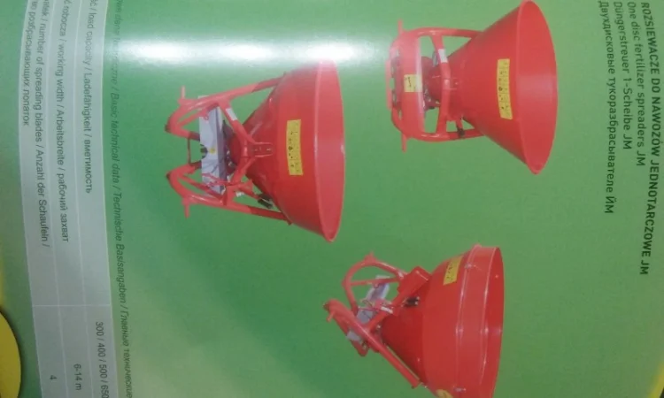 Розкидач міндобрив Польша 650кг 1000кг - фото № 5