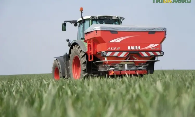 Разбрасыватель удобрений rauch axis m30.2 emc varisрread pro (2022) - фото № 1