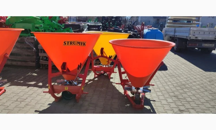 Лійка РУМ розкидач міндобрив пластик, метал 500кг - фото № 4