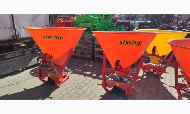 Лійка РУМ розкидач міндобрив пластик, метал 500кг - фото № 6