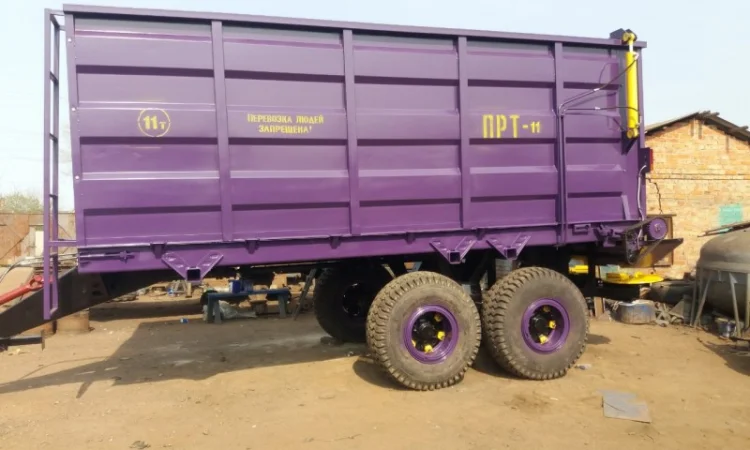 ПРТ-10. Разбрасыватель торфа, гипса, куриный помет - фото № 2