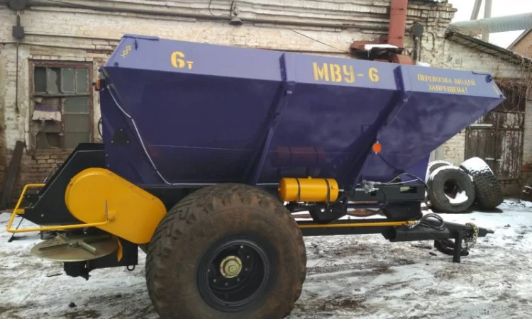 Разбрасыватель минеральных удобрений МВУ-6, МВУ-8, МВУ-5, МВУ-4 - фото № 17