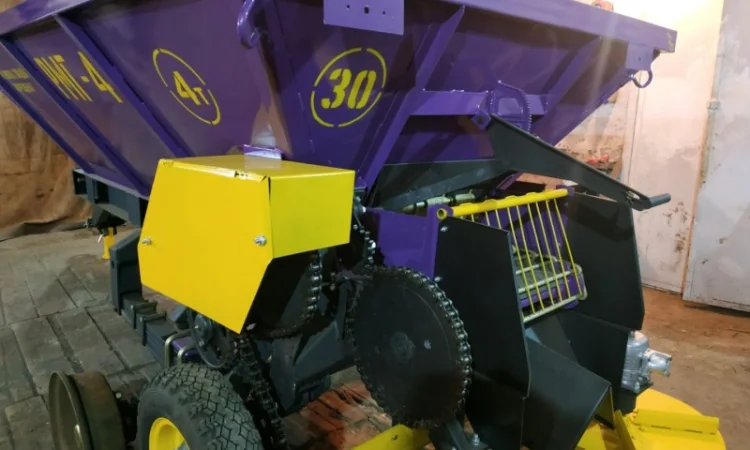 РУМ РМГ 4, МВУ, рмд розкидач добрив, вапна, піску, солі, суміші - фото № 1