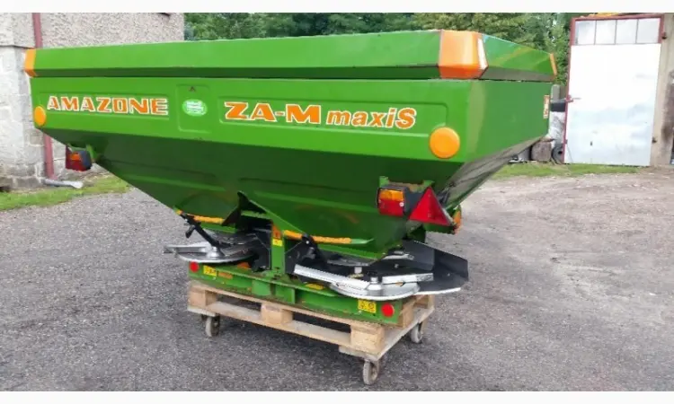 Розкидач міндобрив Amazone ZA-M maxiS 2000л. Разбрасыватель удобрений Амазоне (розсівач) - фото № 1