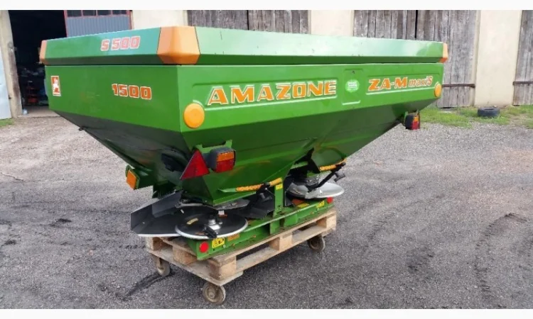 Розкидач міндобрив Amazone ZA-M maxiS 2000л. Разбрасыватель удобрений Амазоне (розсівач) - фото № 5