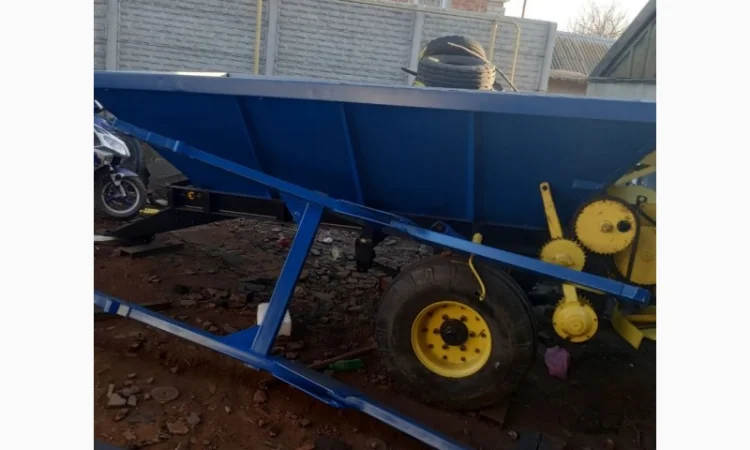 Разбрасыватель минеральных удобрений рмг4 - фото № 3