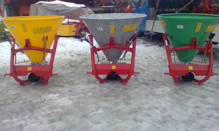 Розкидачі мін-добрив навісні Jar-met на 300-500 л - фото № 3