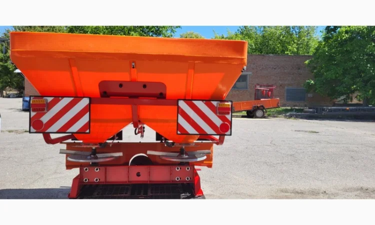 Новий навісний розкидач добрив DEXWAL TORNADO DUO 850/1200 - фото № 9