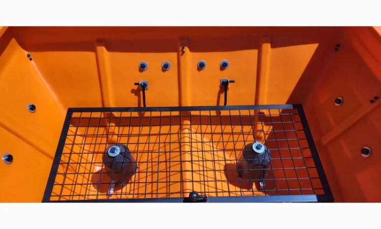 Новий навісний розкидач добрив DEXWAL TORNADO DUO 850/1200 - фото № 3