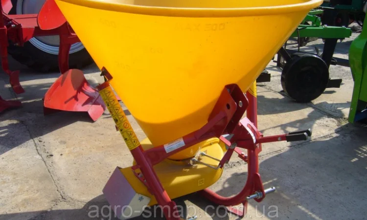 Разбрасыватель удобрений садовый разбрасыватель садовой 500 кг Jar-Met Польша - фото № 5