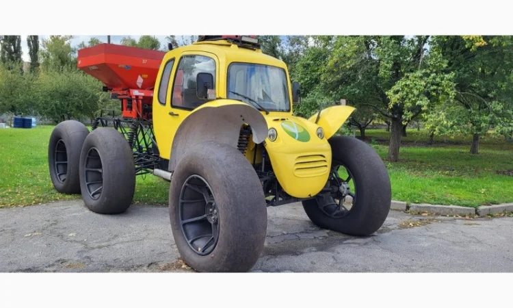 Розкидач мінеральних добрив самохідний РМД "Капелька-У" б/в - фото № 1