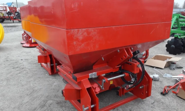 Розкидач добрив 1000 кг фірми Jar-Met Польща - фото № 3