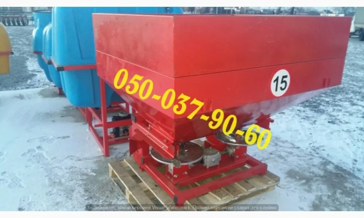 Разбрасыватель минудобрений и песка Jar Met Продам разбрасыватели удобрений на 500 и 1000 - фото № 5