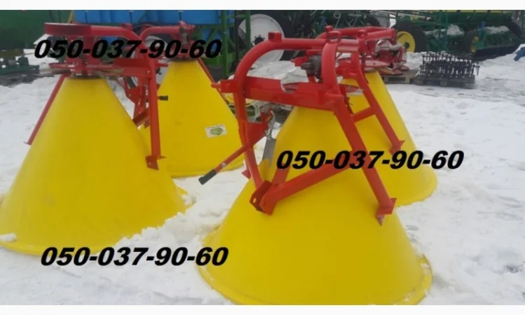 Разбрасыватель/лейка удобрений Мву-0, 5 метал и пластик( продажа по безналу с Ндс, кардан ) - фото № 1