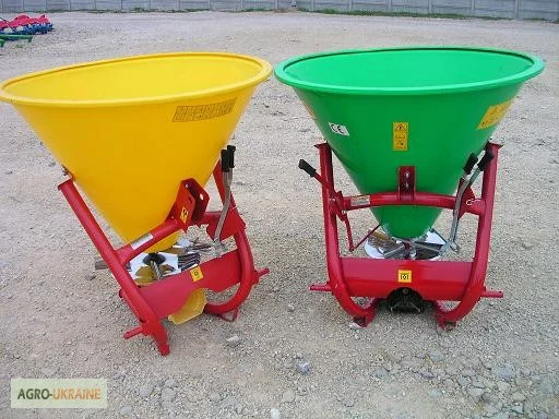 Розкидач мін-добрив 500 л (диски і лопатки із неражвіючої сталі) - фото № 2