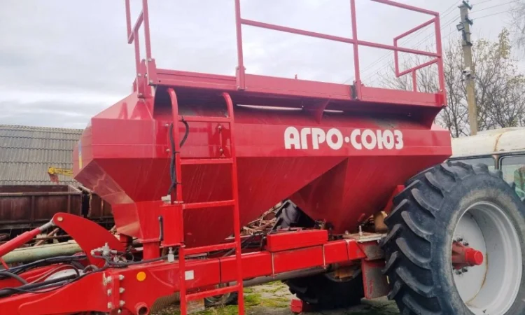 Бункер насінневий Агро-Союз SW 12100 (2-х секційний) з системою внесення добрив - фото № 1