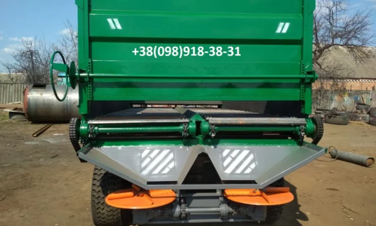 ПРТ-7.Разбрасыватель органических удобрений, куриного помета - фото № 1