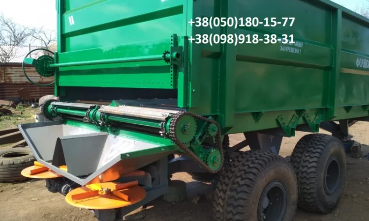 ПРТ-7.Разбрасыватель органических удобрений, куриного помета - фото № 2
