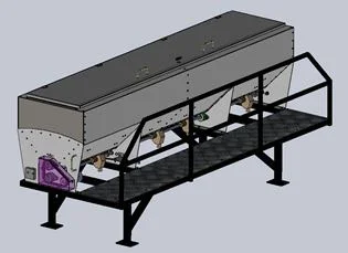 Бункер для внесения удобрений - фото № 1