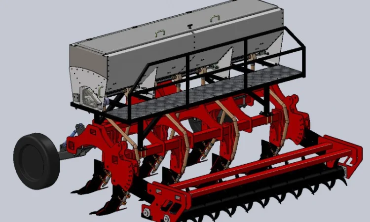 Бункер для внесения удобрений - фото № 3