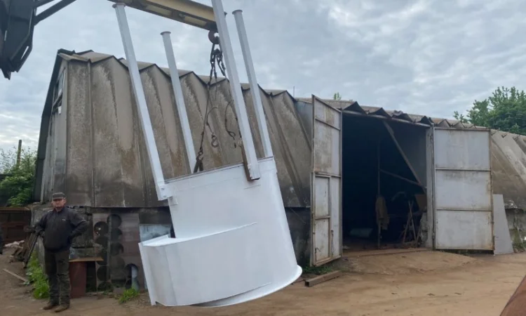 Силос, бункер со шнеком для сыпучих материалов и зерновых - фото № 14