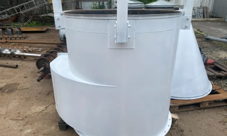 Силос, бункер со шнеком для сыпучих материалов и зерновых - фото № 6