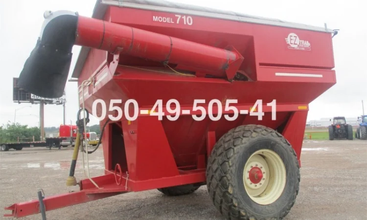 Бункер перегрузчик зерна прицеп зерновой E-Z 710 Trail б/у из США - фото № 1