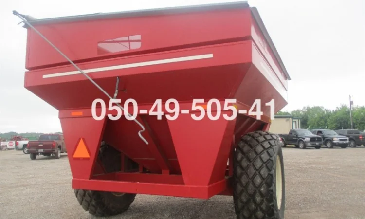 Бункер перегрузчик зерна прицеп зерновой E-Z 710 Trail б/у из США - фото № 2