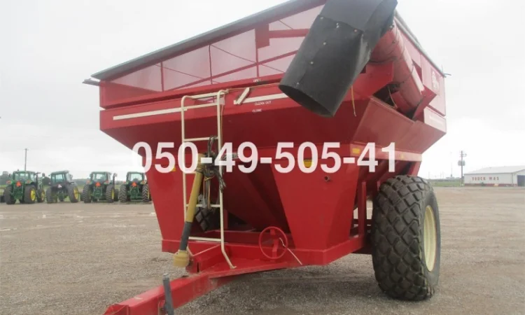 Бункер перегрузчик зерна прицеп зерновой E-Z 710 Trail б/у из США - фото № 3