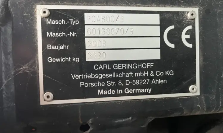 Жатка кукурузная Geringhoff PCA 800/B - фото № 7