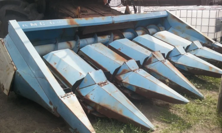 КМС 6 жатка кукурузная на дон, славутич - фото № 1