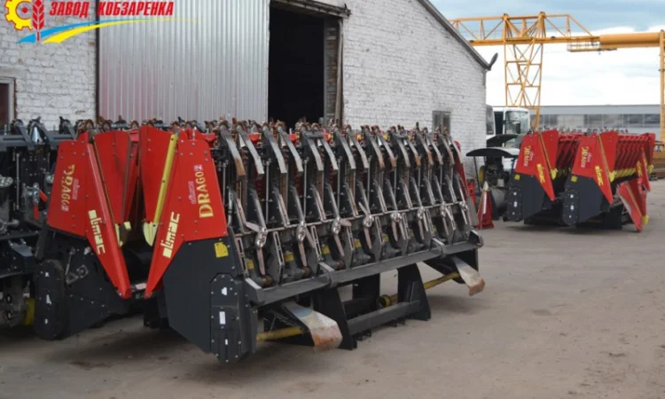 Жатка кукурудзяна Olimac Drago 2 б/у 8-рядна Італія. Жниварка для кукурудзи - фото № 5