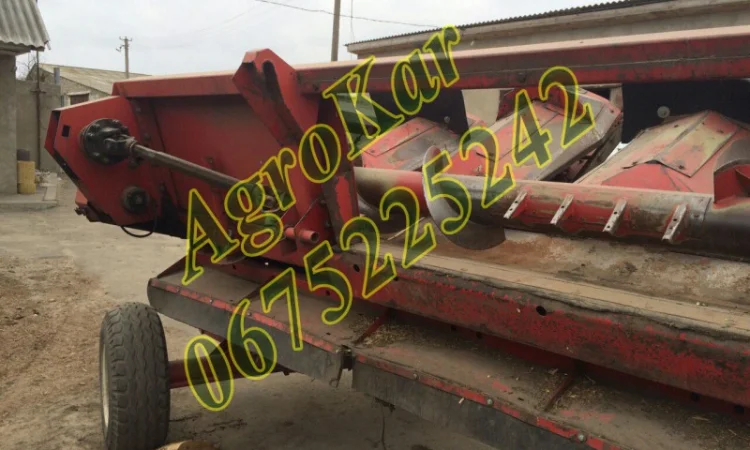 Жатка Geringhoff 6 рядов с измельчителем - фото № 1