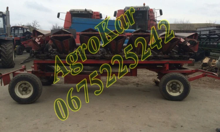 Жатка Geringhoff 6 рядов с измельчителем - фото № 2