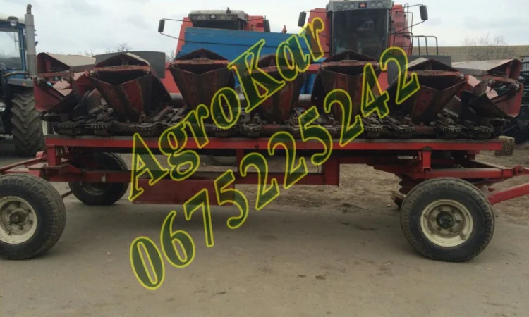 Жатка Geringhoff 6 рядов с измельчителем - фото № 5