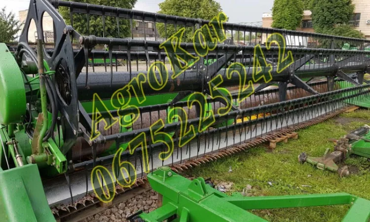 Зерновая жатка Джон Дир 925 Флекс 7, 6м ширина захвата - фото № 1