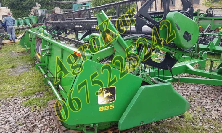 Зерновая жатка Джон Дир 925 Флекс 7, 6м ширина захвата - фото № 10