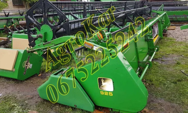 Зерновая жатка Джон Дир 925 Флекс 7, 6м ширина захвата - фото № 3