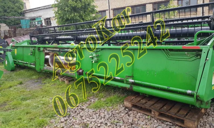 Зерновая жатка Джон Дир 925 Флекс 7, 6м ширина захвата - фото № 4