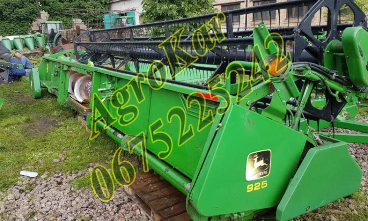 Зерновая жатка Джон Дир 925 Флекс 7, 6м ширина захвата - фото № 5