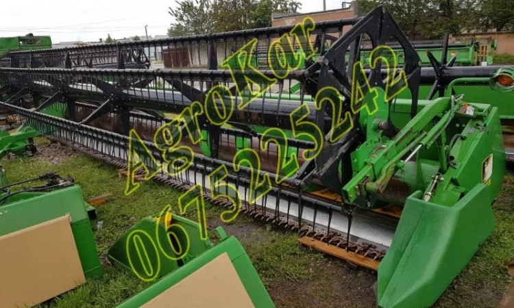 Зерновая жатка Джон Дир 925 Флекс 7, 6м ширина захвата - фото № 9