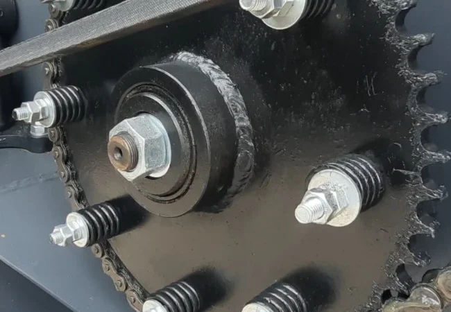 Жатка для уборки подсолнечника на Джон Дир - фото № 7