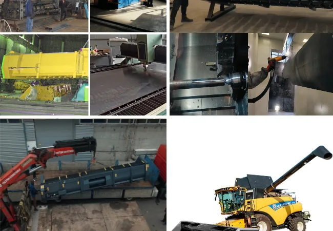 Жатка для уборки подсолнечника на Джон Дир - фото № 1