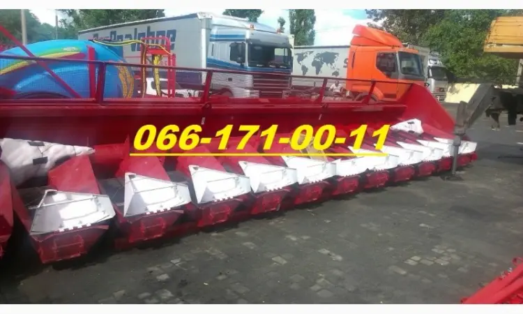 Жатка 12- рядная для уборки подсолнечника ПСП-1210-07 "Falcon 1270 " ПСП-1210-07 Редуктор - фото № 1