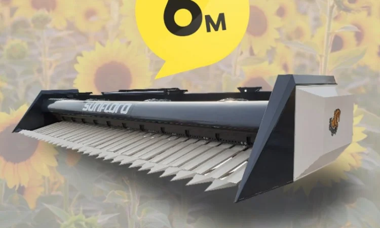 Жатка для уборки подсолнечника sunfloro – 6 classic - фото № 1